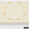 Choker perlas y mariposas